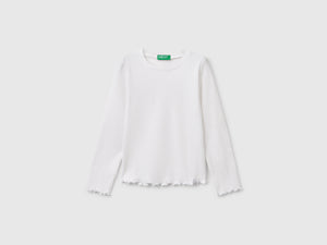 Maglietta slim fit in cotone stretch