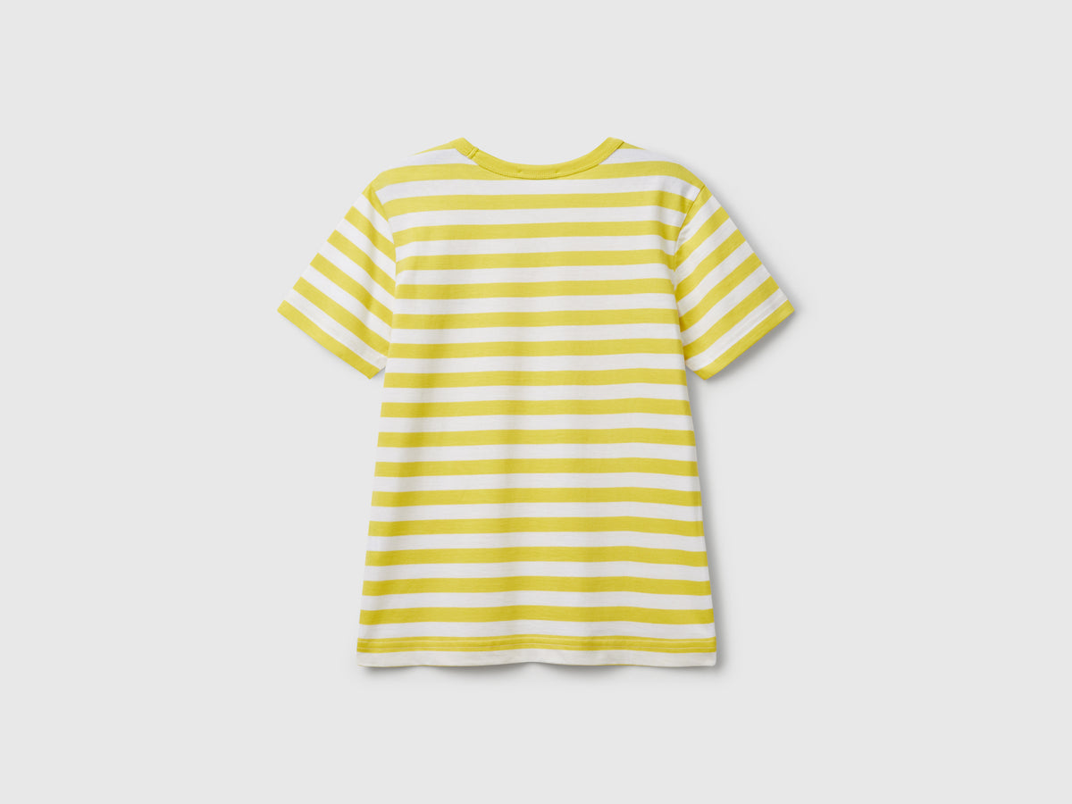 Maglietta a righe 100% cotone