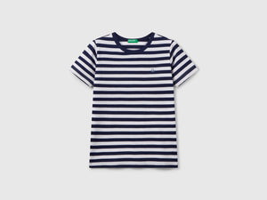 Maglietta a righe 100% cotone