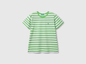 Maglietta a righe 100% cotone