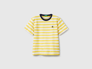 Maglietta a righe 100% cotone