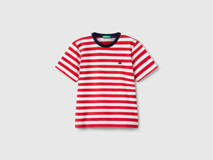 Maglietta a righe 100% cotone