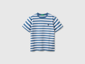 Maglietta a righe 100% cotone