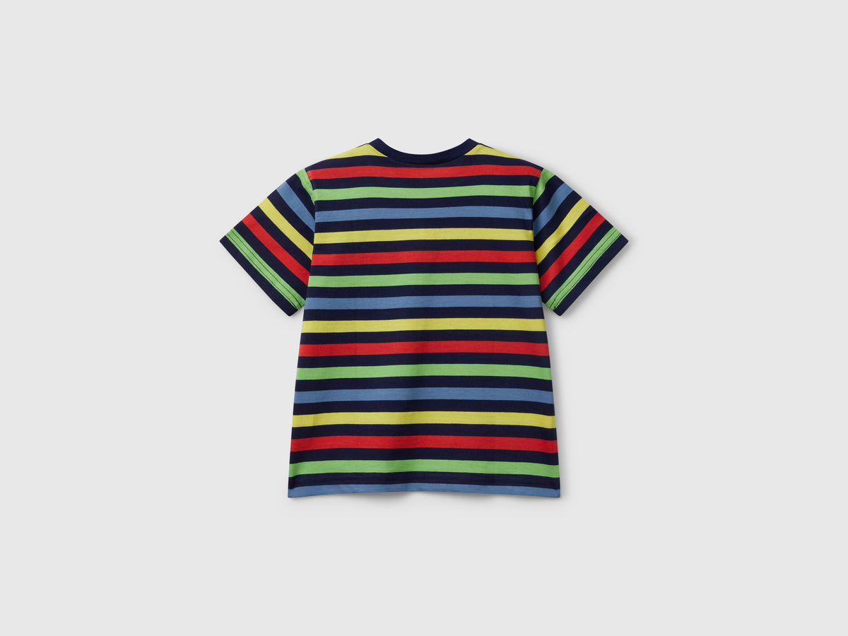 Maglietta a righe 100% cotone