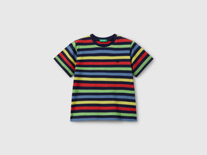 Maglietta a righe 100% cotone