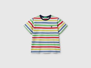 Maglietta a righe 100% cotone