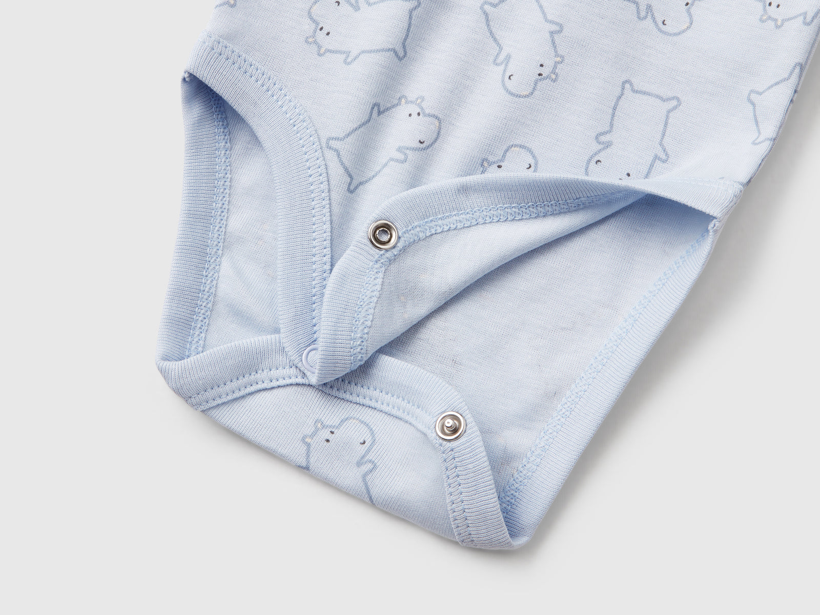 Due body a canotta con stampa da neonato multi-color 3 | Benetton Outlet