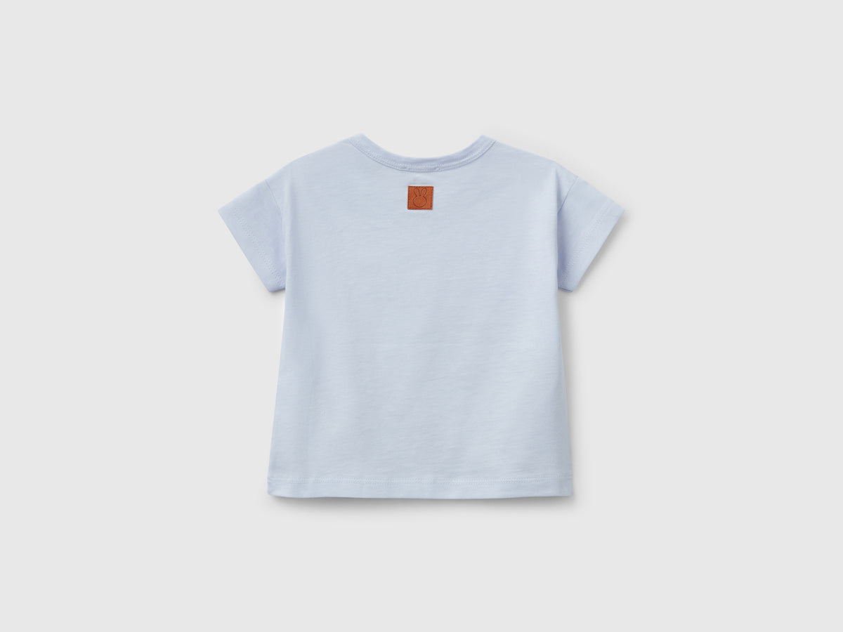 T-shirt boxy fit con stampa