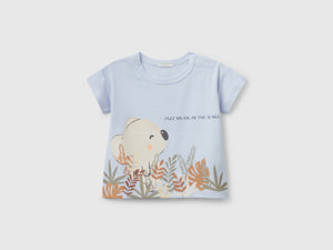 T-shirt boxy fit con stampa