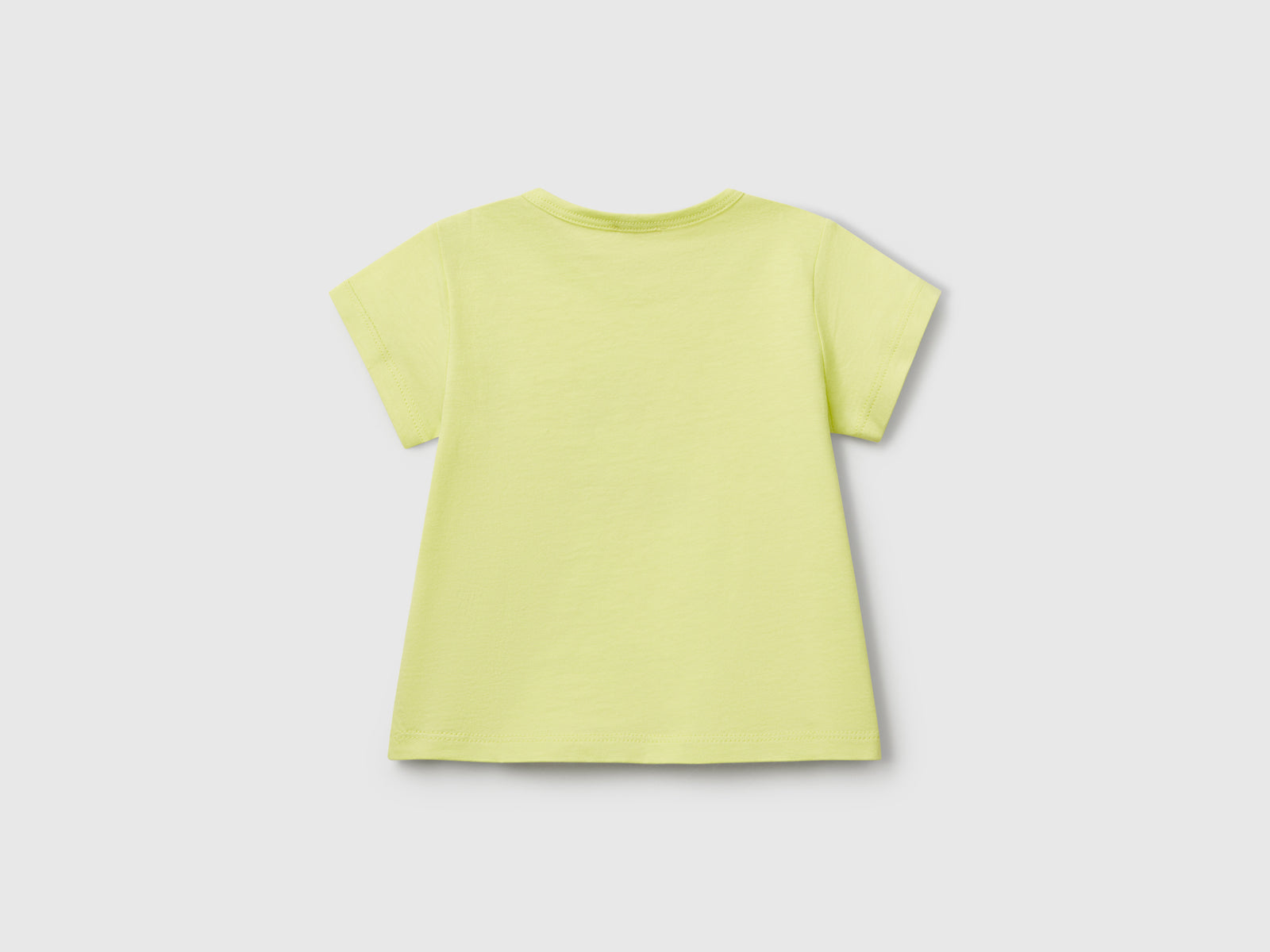T-shirt manica corta con stampa da neonato lime 2 | Benetton Outlet