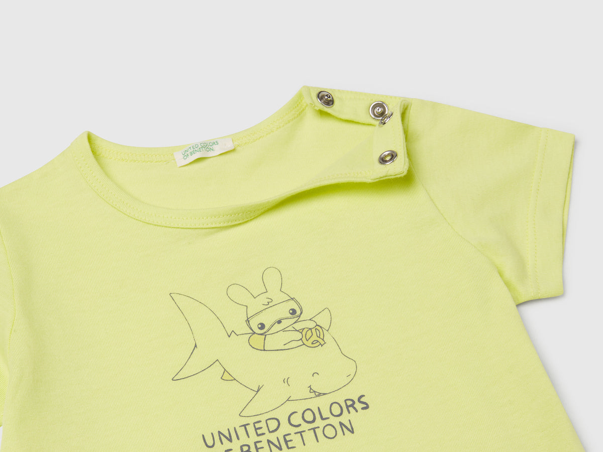 T-shirt manica corta con stampa