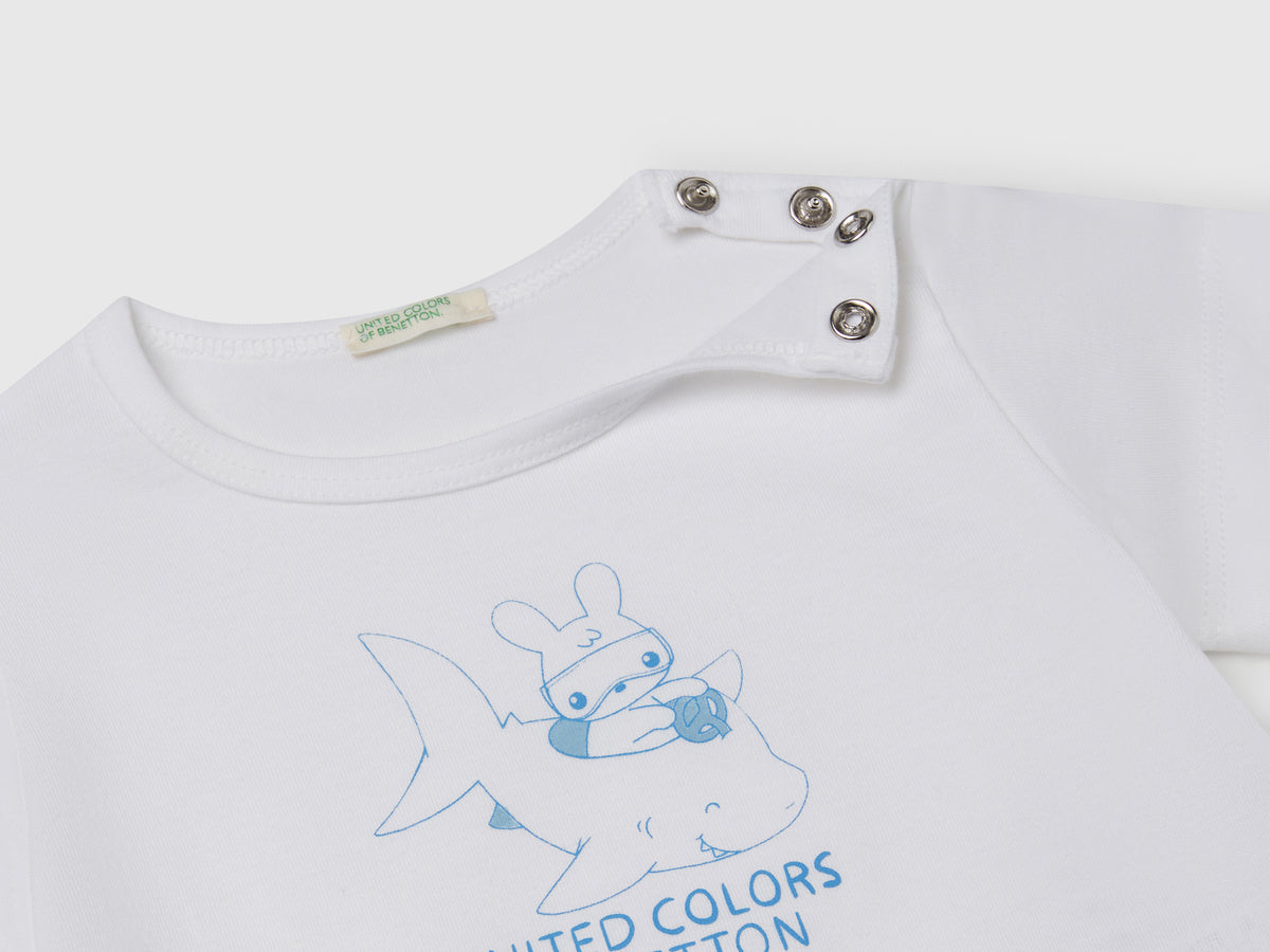 T-shirt manica corta con stampa