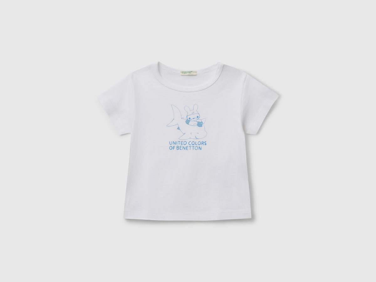 T-shirt manica corta con stampa