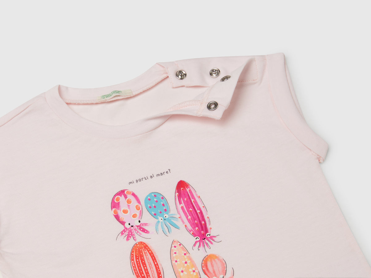T-shirt a manica corta con stampa