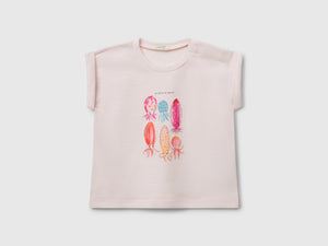 T-shirt a manica corta con stampa