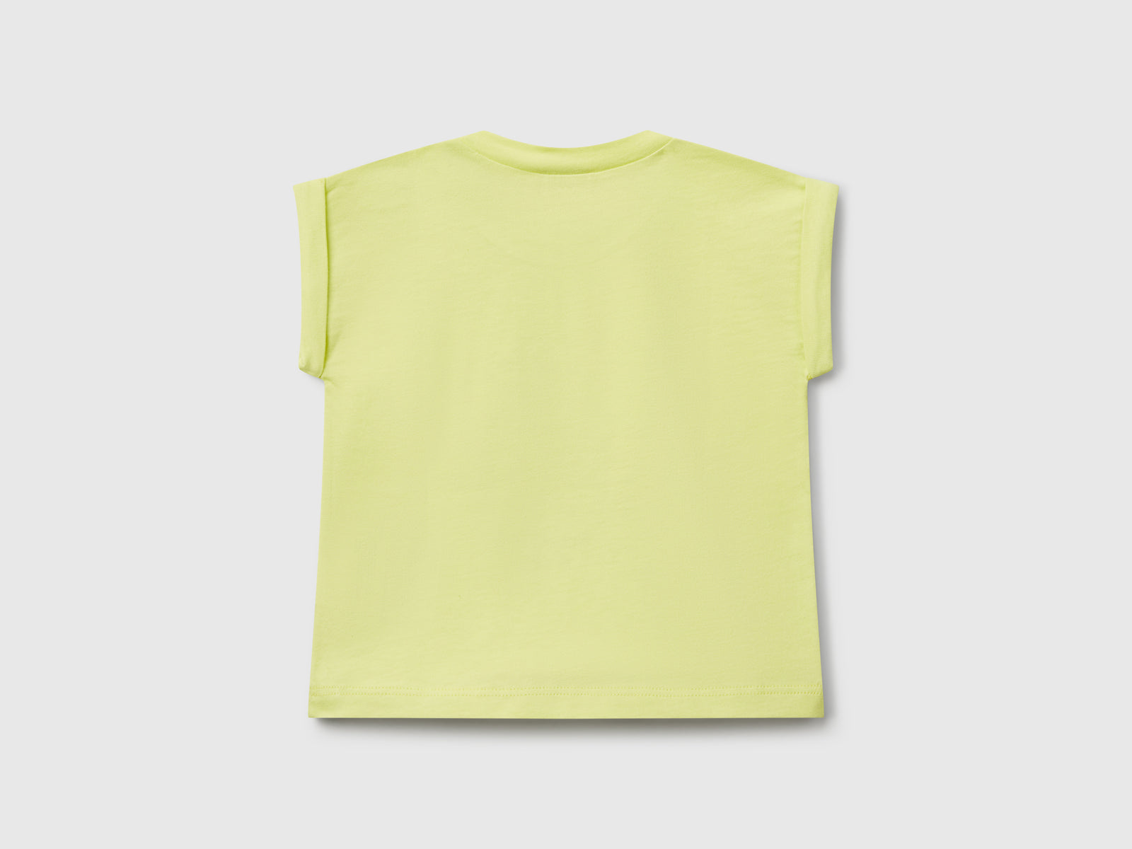 T-shirt a manica corta con stampa da neonato lime 2 | Benetton Outlet