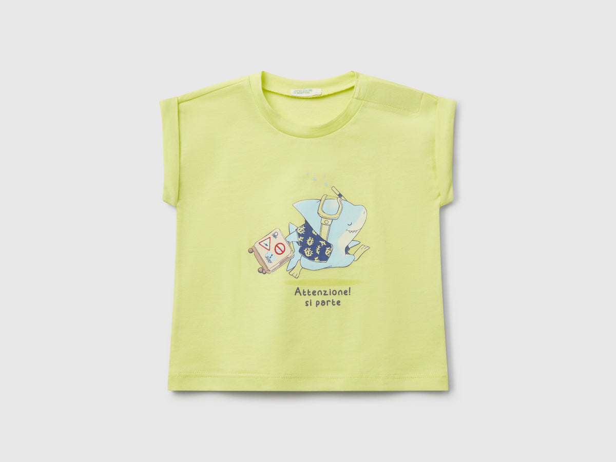 T-shirt a manica corta con stampa