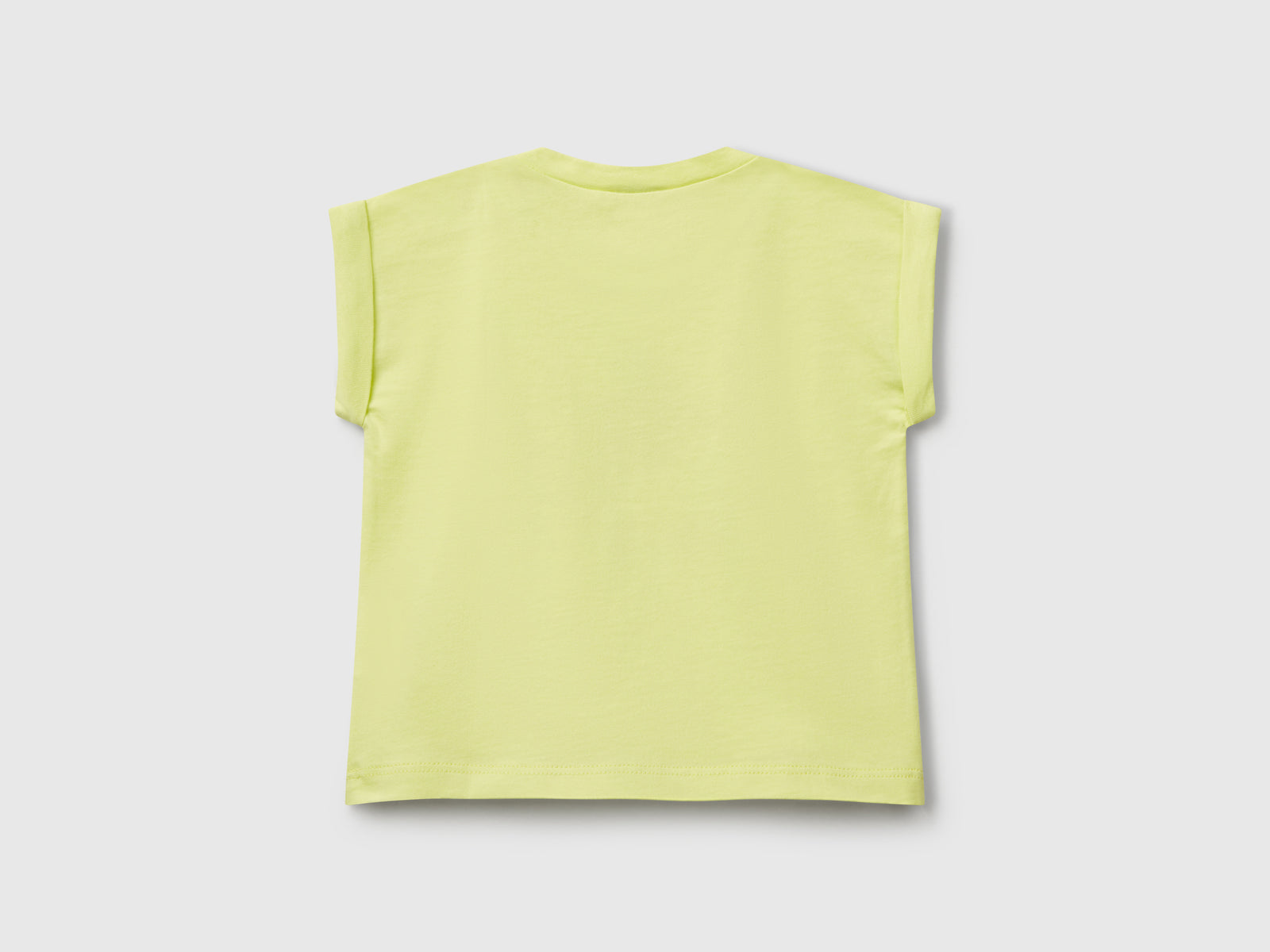 T-shirt a manica corta con stampa da neonato lime 2 | Benetton Outlet