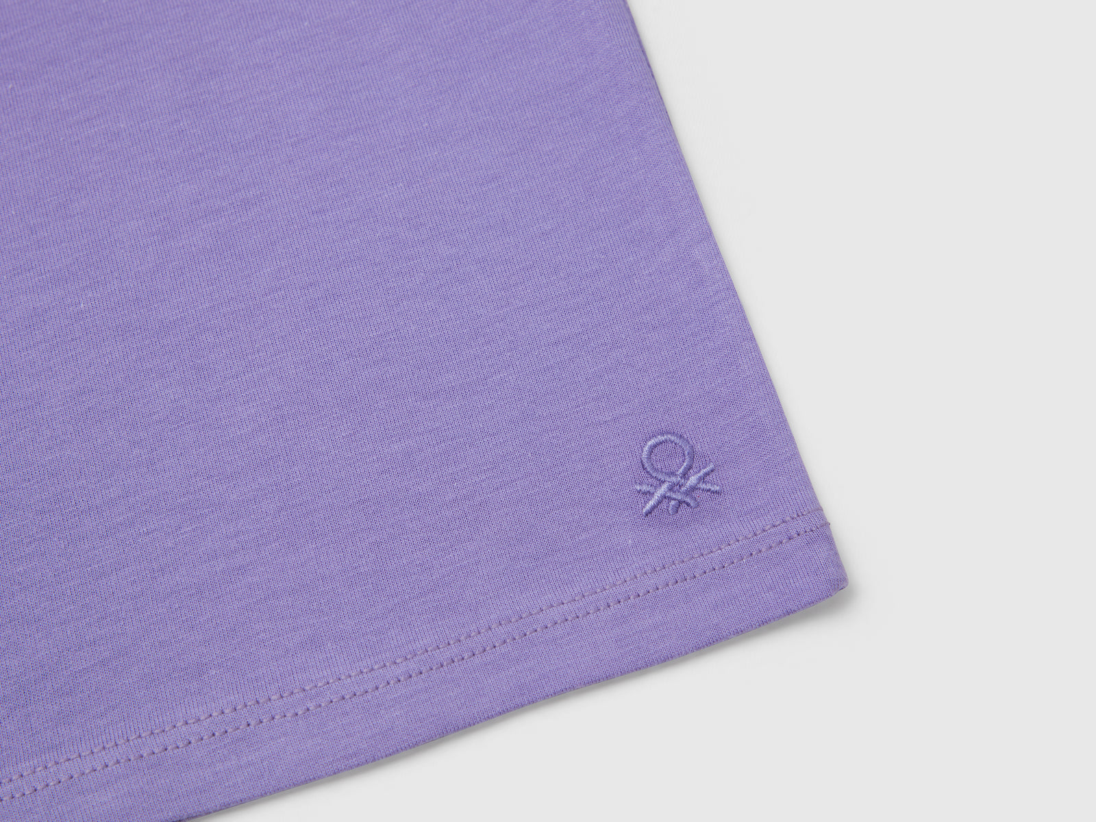 T-shirt in puro cotone da bambina pervinca 3 | Benetton Outlet