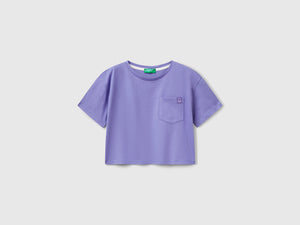 T-shirt boxy fit con stampa sul retro