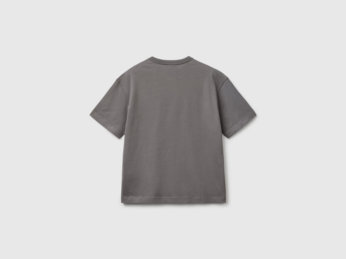 T-shirt con logo over fit