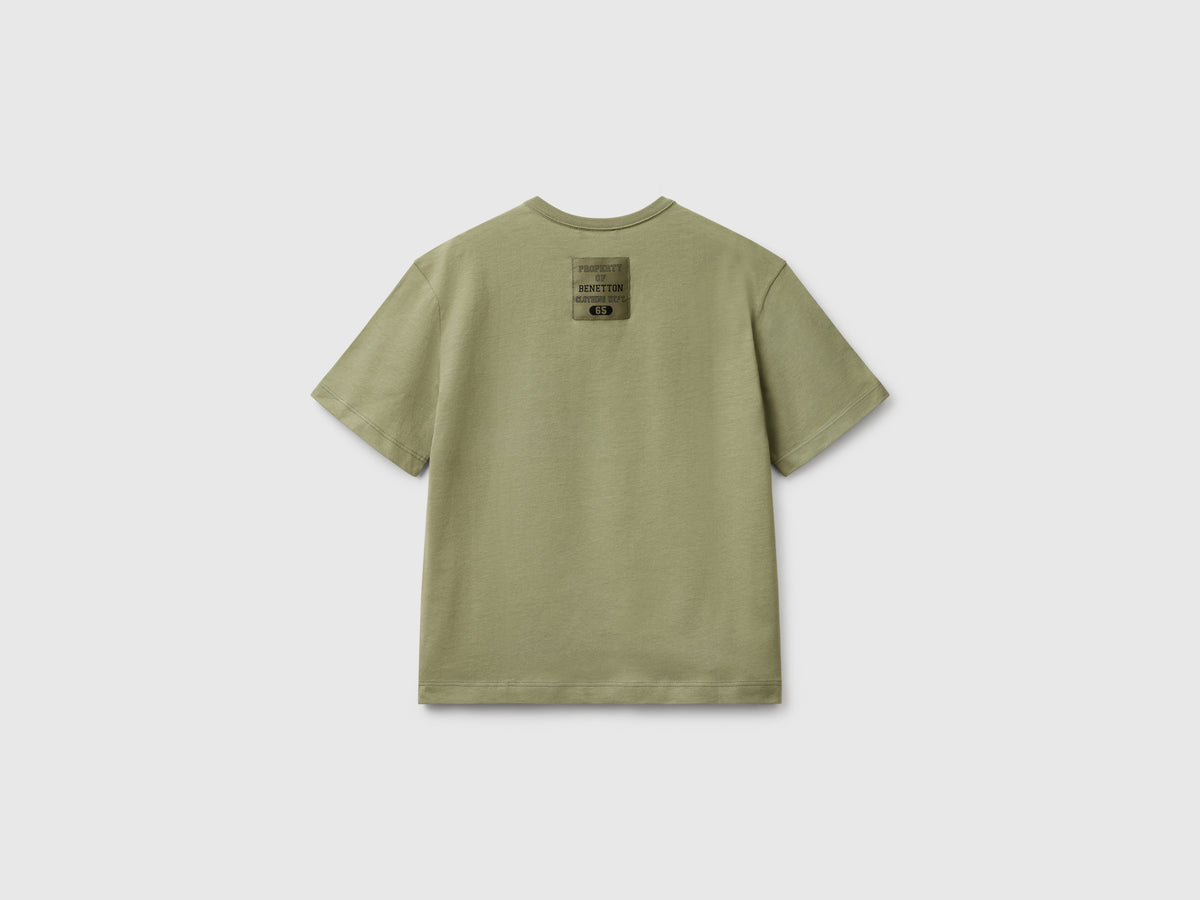 T-shirt con logo over fit