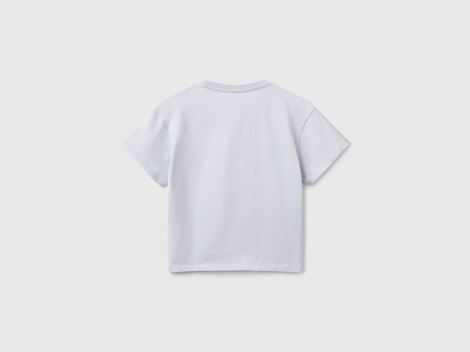 Maglietta con stampa e paillettes da bambina pervinca 2 | Benetton Outlet