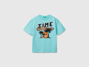 T-shirt manica corta in cotone