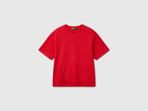 T-shirt manica corta in cotone