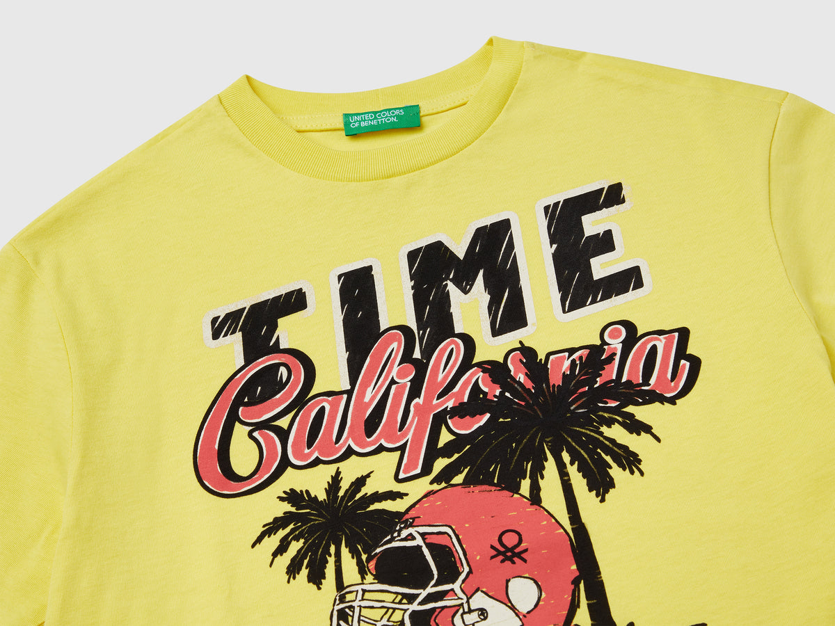T-shirt manica corta in cotone