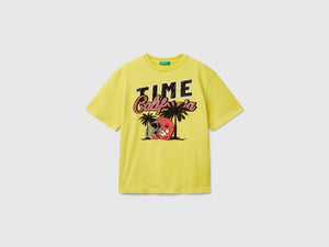T-shirt manica corta in cotone
