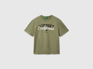 T-shirt manica corta in cotone