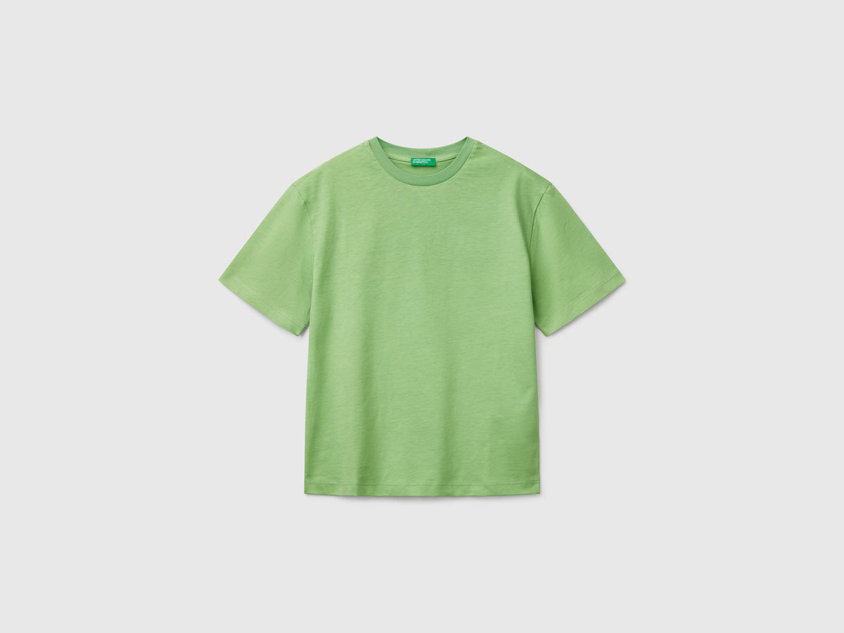 T-shirt manica corta in cotone