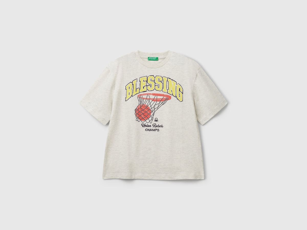T-shirt manica corta in cotone