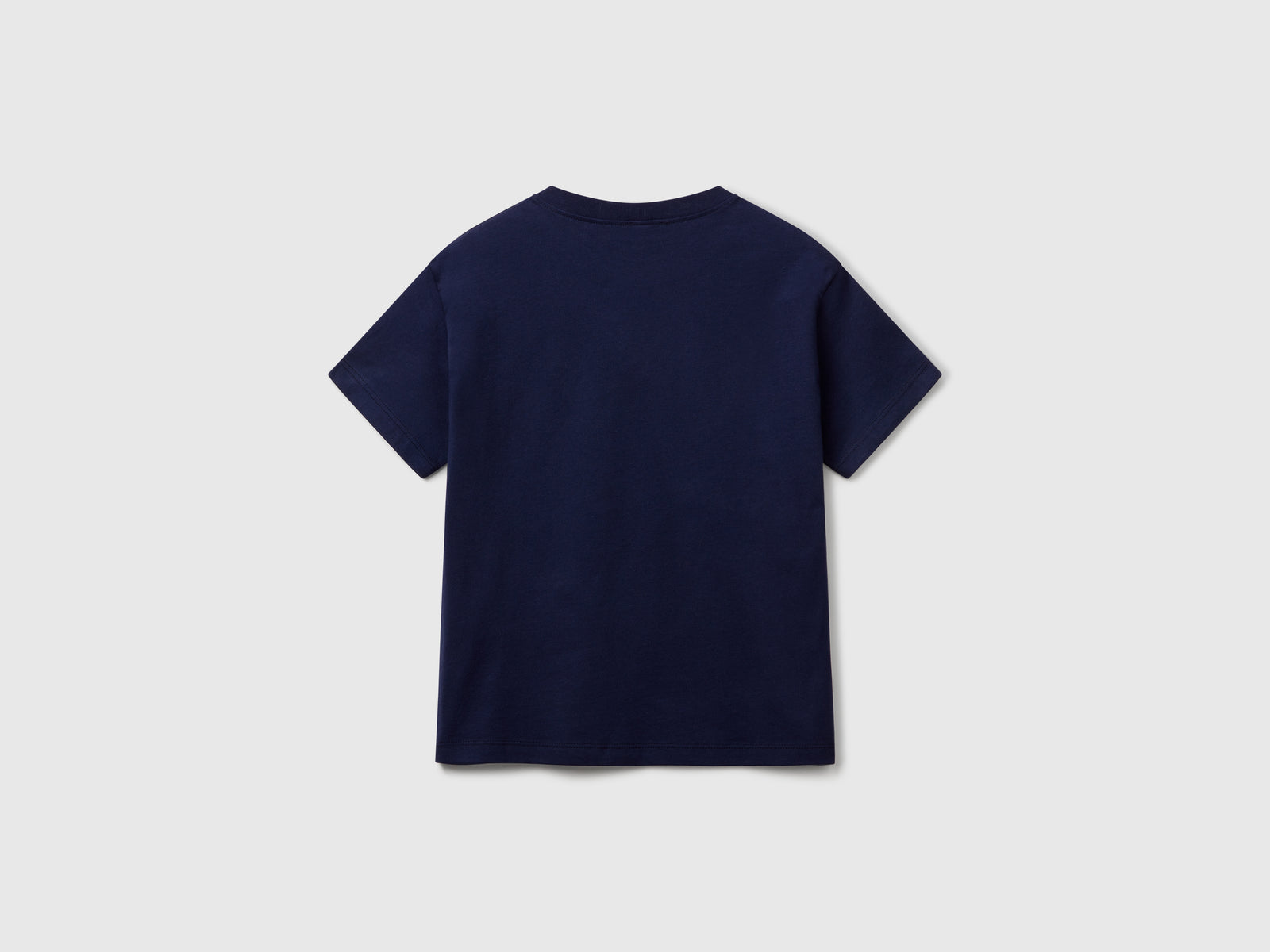 T-shirt con logo da bambino blu scuro 2 | Benetton Outlet