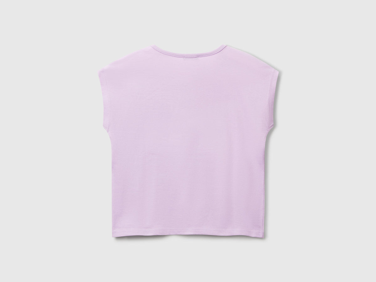 T-shirt con paillettes