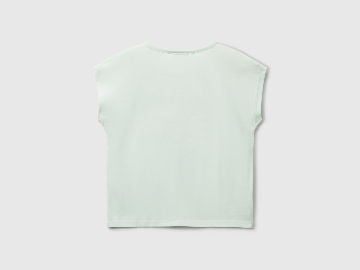 T-shirt con paillettes