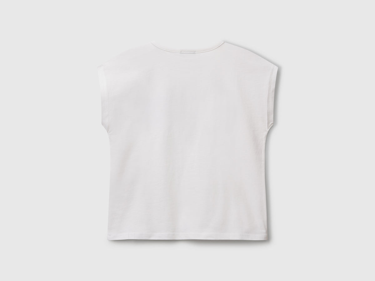 T-shirt con paillettes