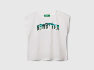 T-shirt con paillettes