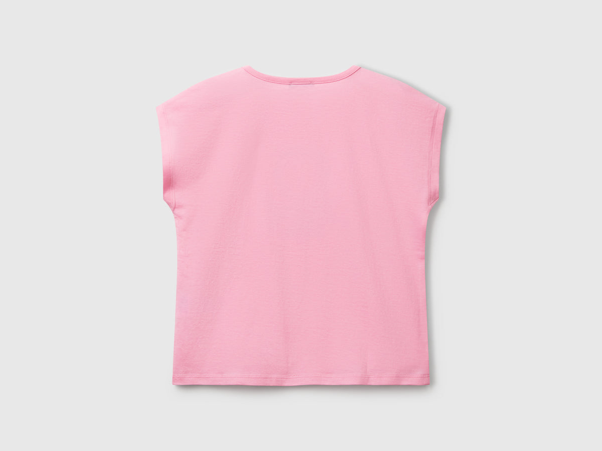 T-shirt con paillettes