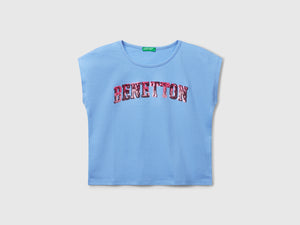 T-shirt con paillettes