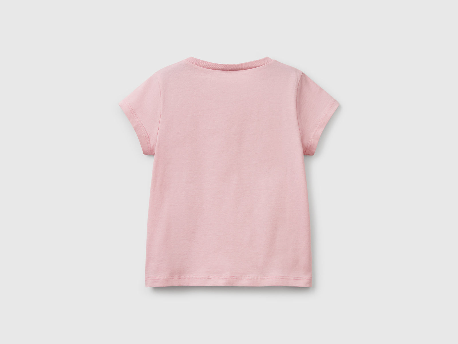 Maglietta a manica corta da bimba rosa 2 | Benetton Outlet
