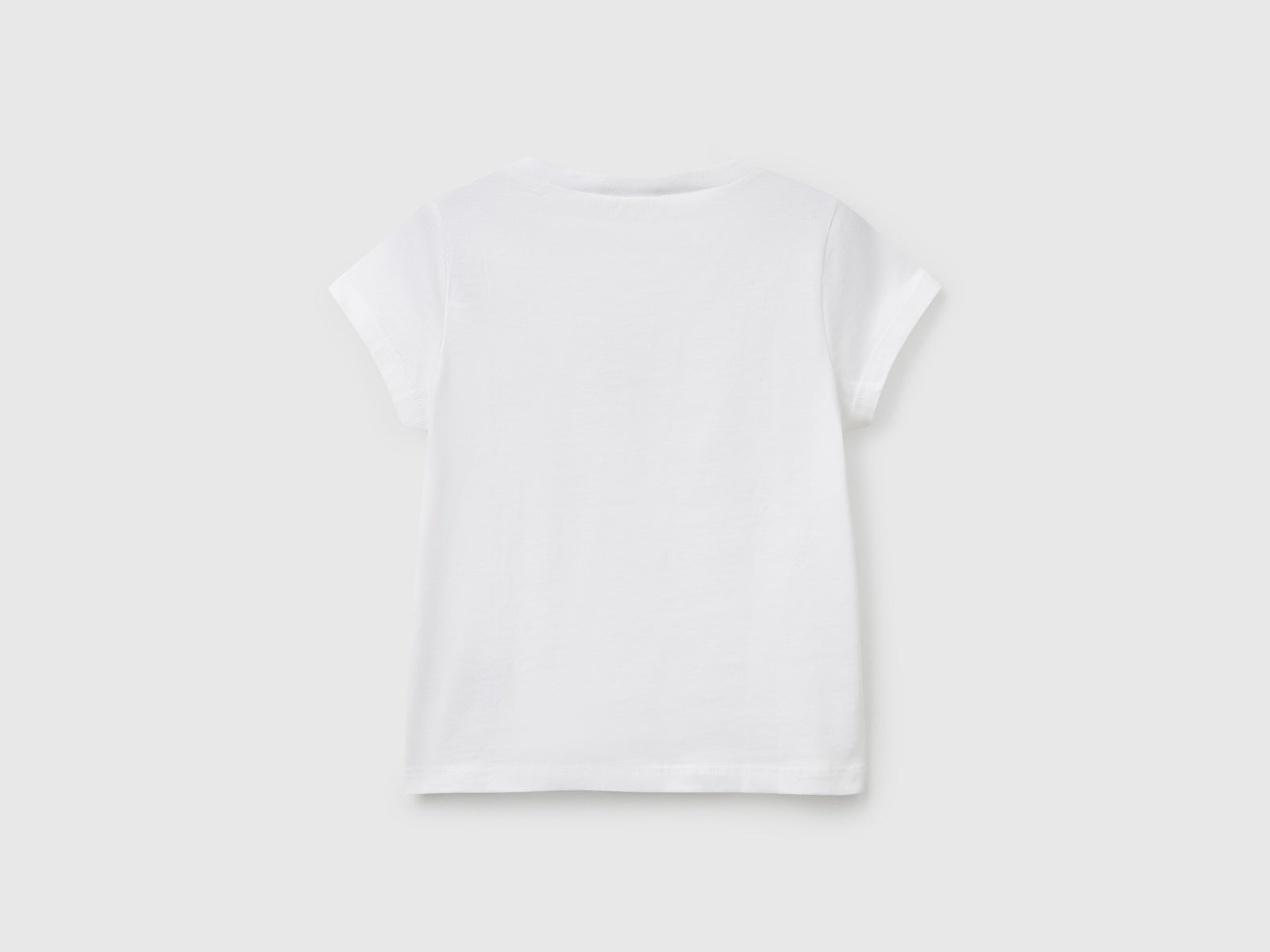 Maglietta a manica corta da bimba bianco 2 | Benetton Outlet