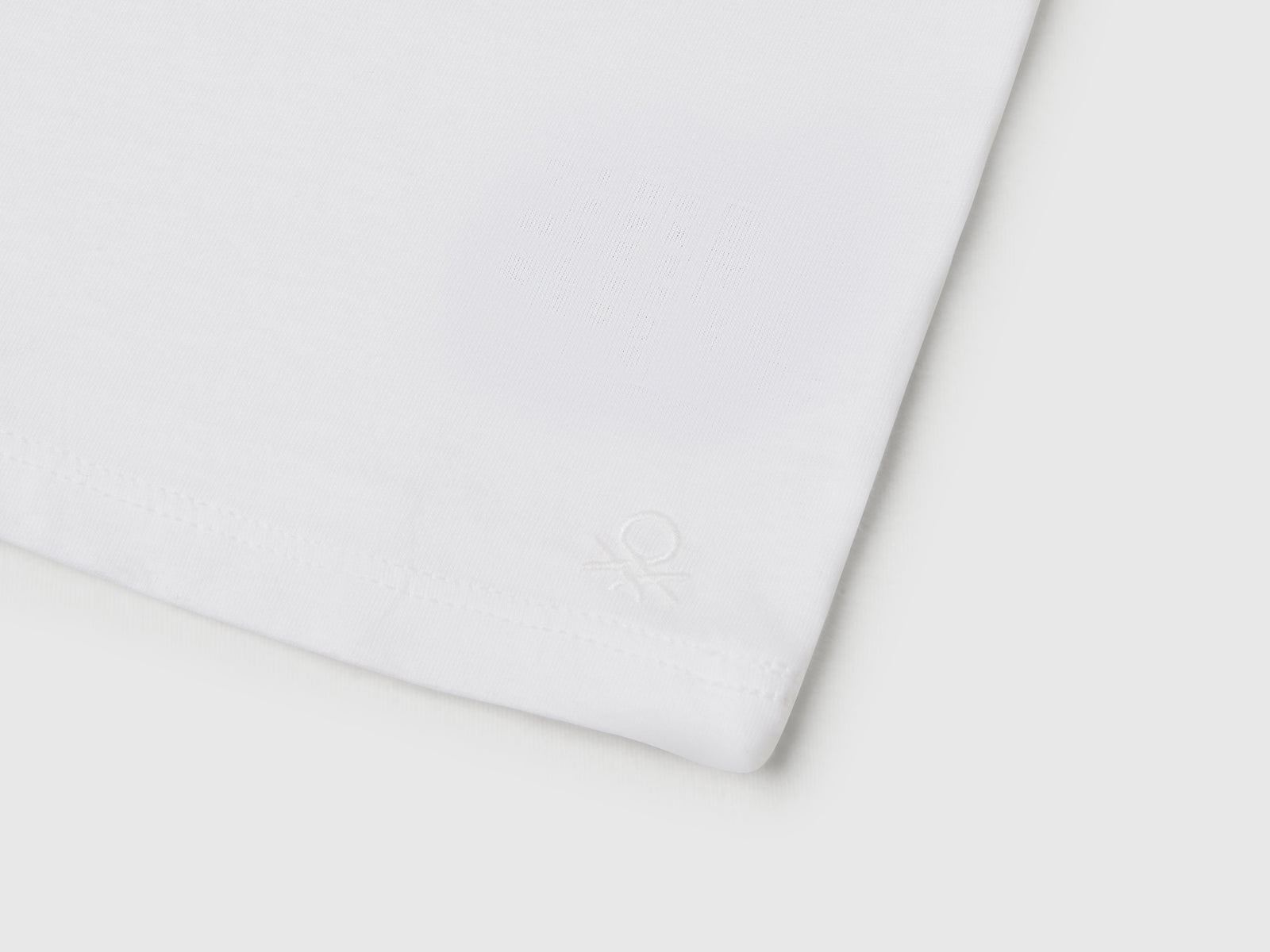 Maglietta a manica corta da bimba bianco 3 | Benetton Outlet