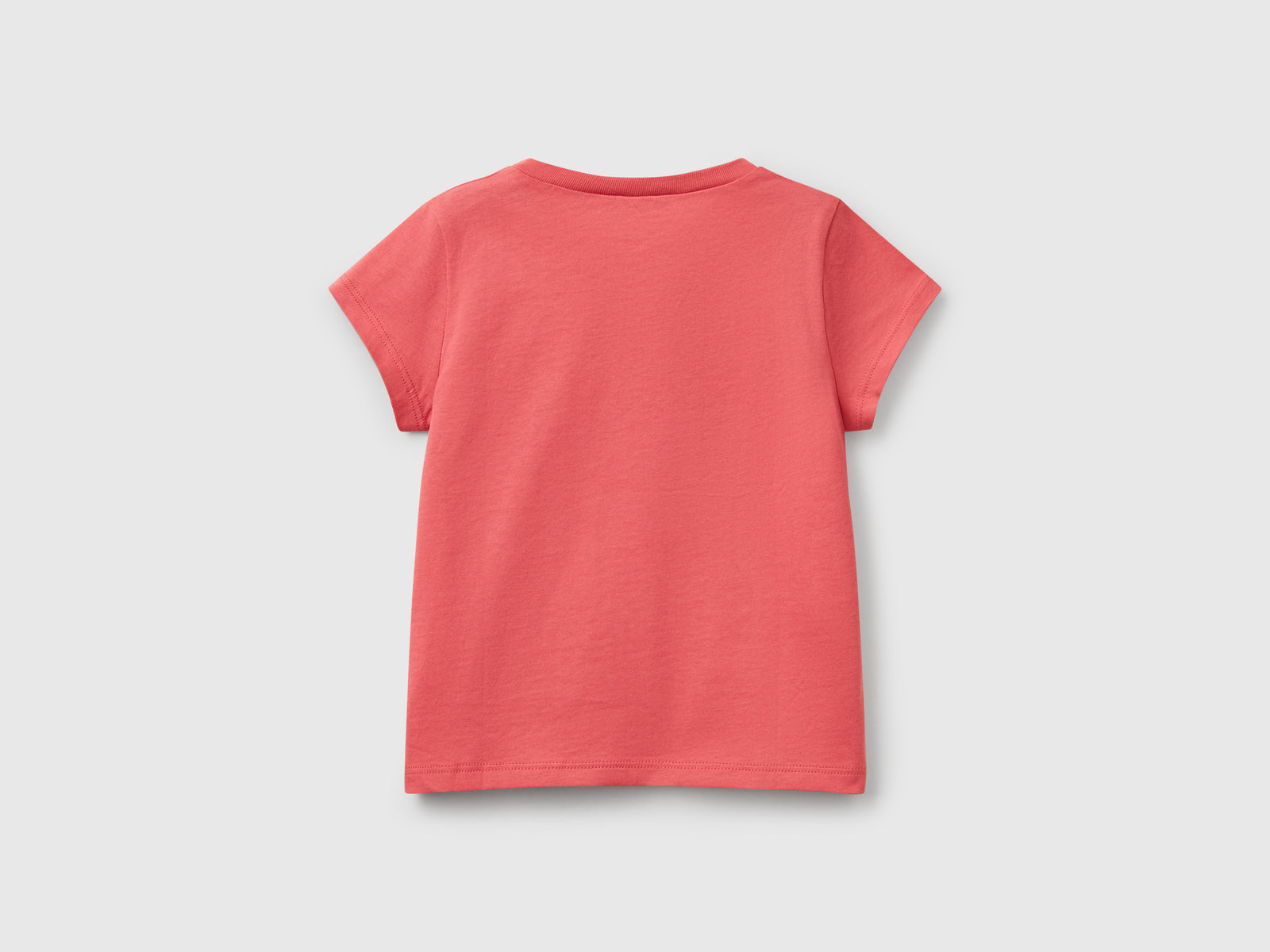 Maglietta a manica corta da bimba ciclamino 2 | Benetton Outlet