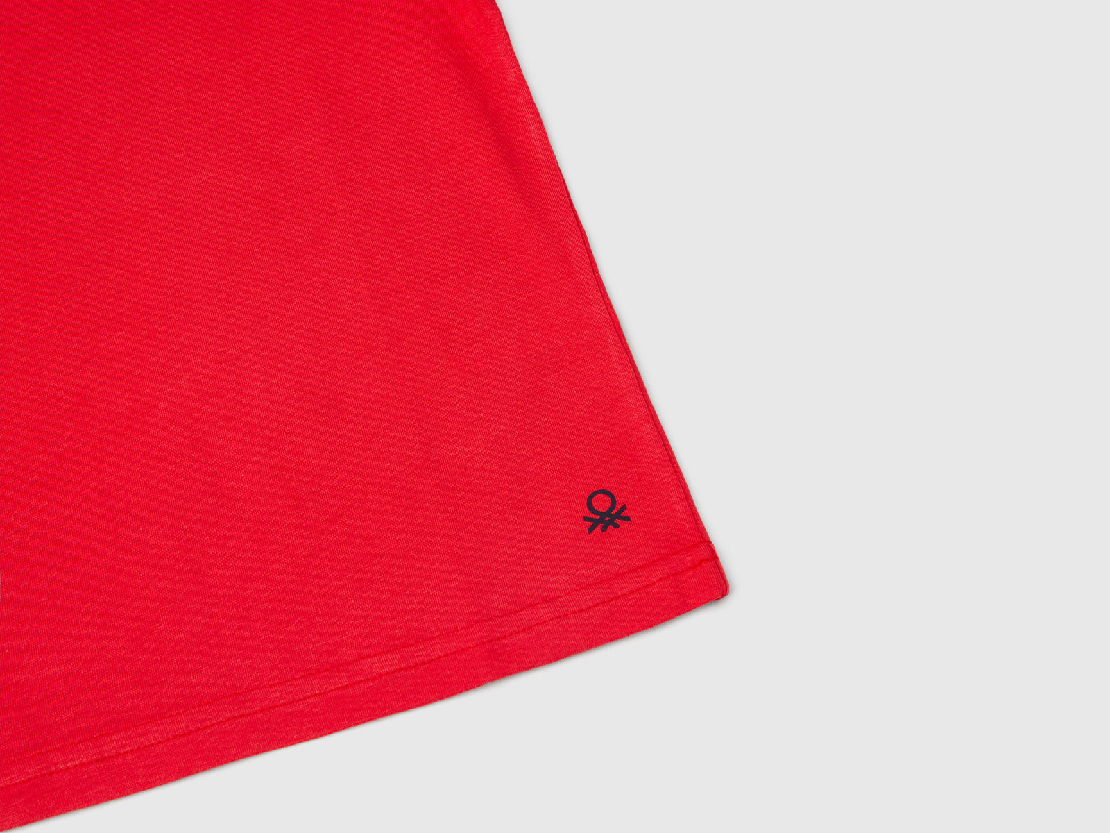 T-shirt in puro cotone da bimbo rosso 3 | Benetton Outlet