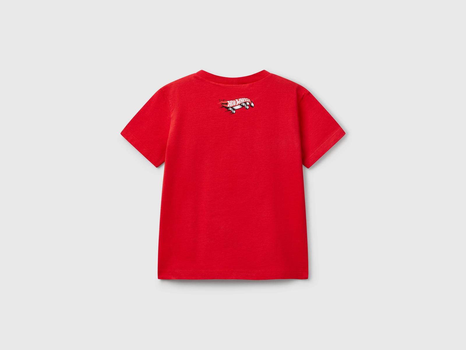 T-shirt Hot Wheels in cotone da bimbo rosso 2 | Benetton Outlet