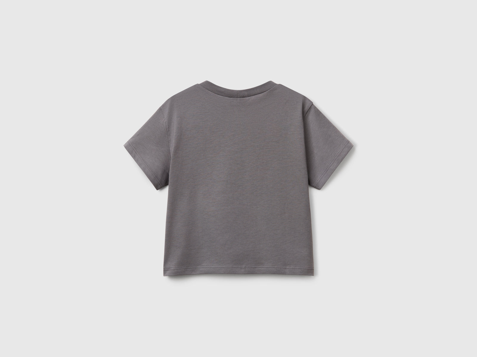 Maglietta con stampa "The Rolling Stones" da bimba grigio scuro 2 | Benetton Outlet