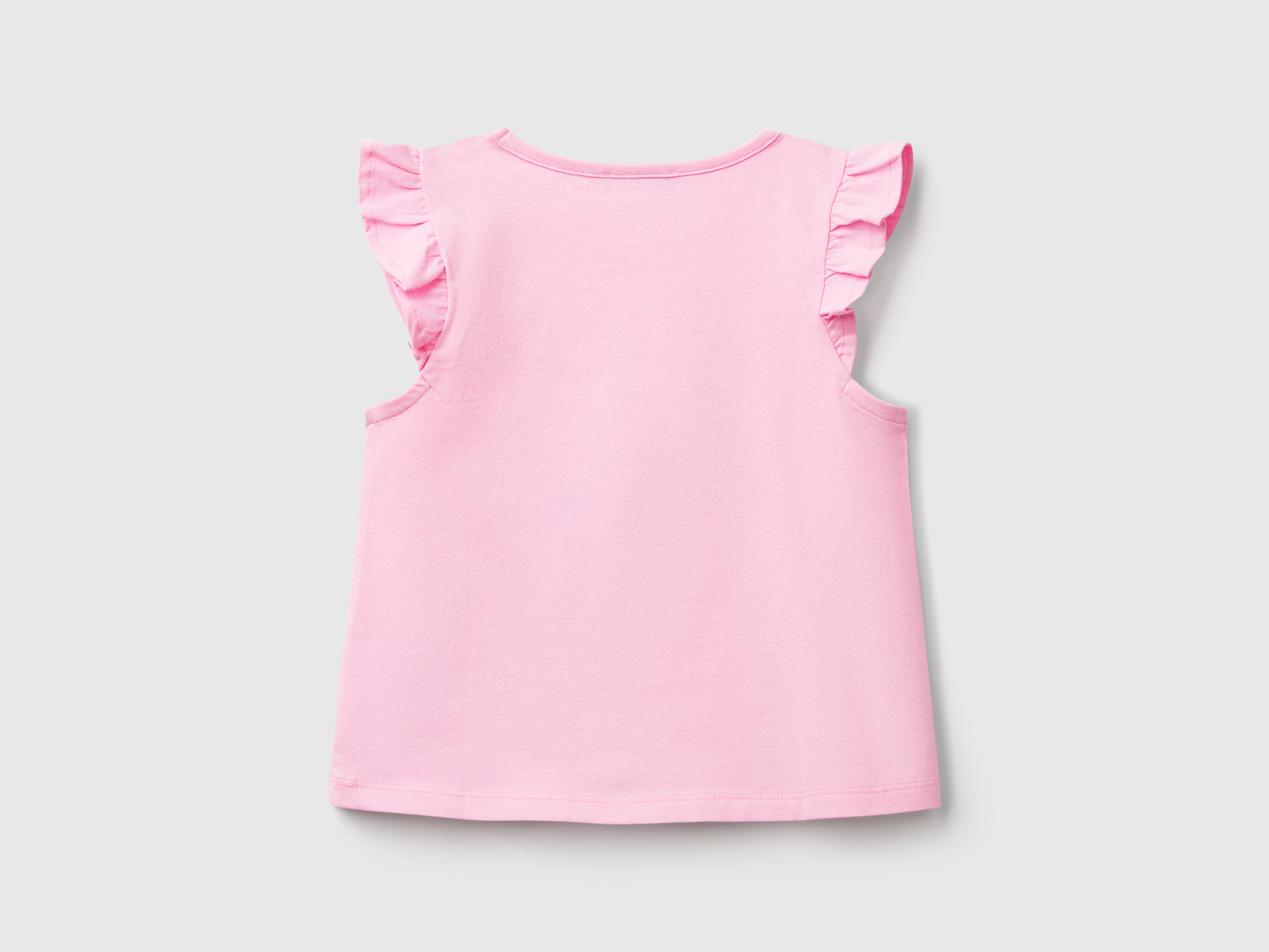 Canotta con stampa da bimba rosa 2 | Benetton Outlet