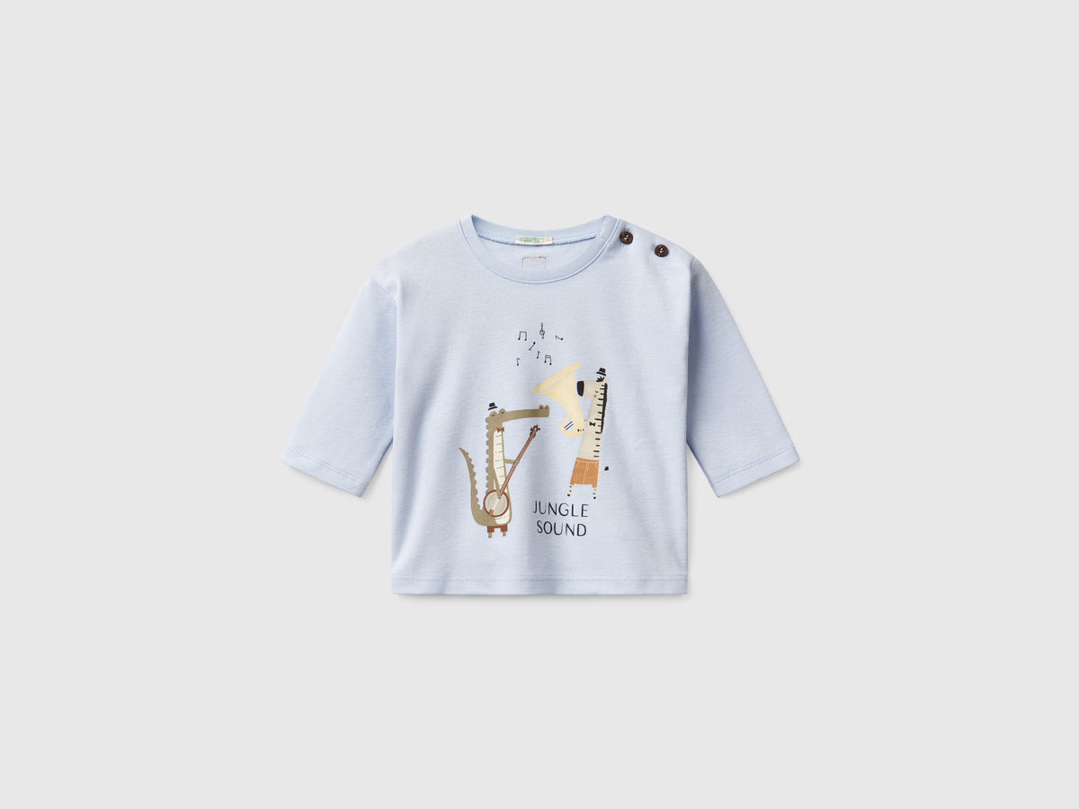 T-shirt con stampa animaletto